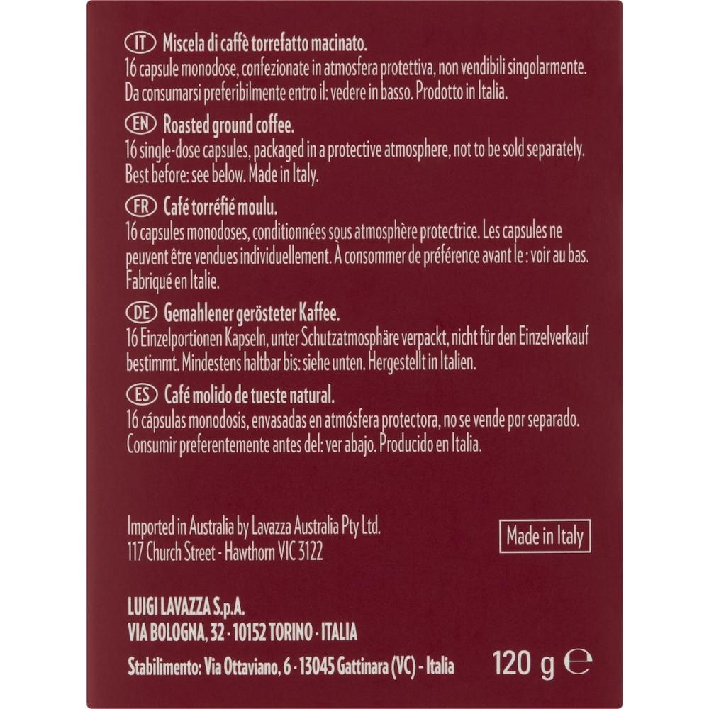 Lavazza Intenso A Modo Mio Coffee Pods 48 Pack