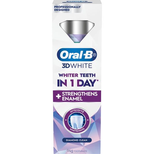 Oral-B 3D White Toothpaste Intensive Whitening Diamond Clean 94g