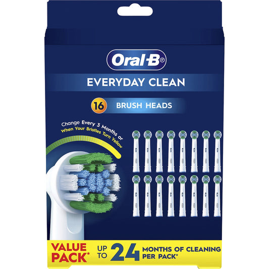 Everyday Clean Electric Toothbrush Replacement Heads