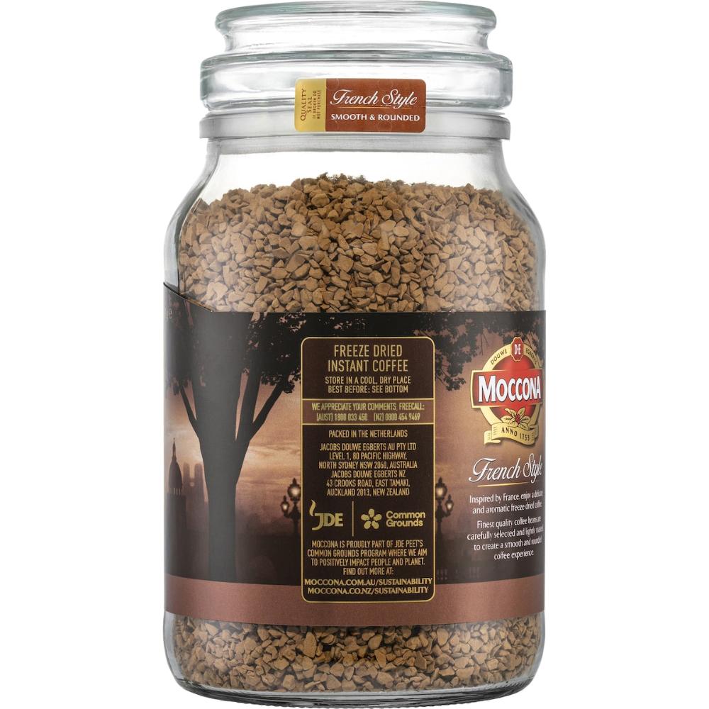 3 x Moccona French Style Coffee Smooth 400g