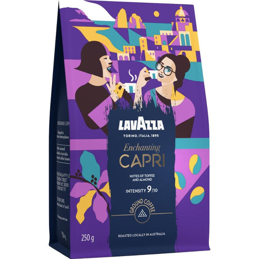 Lavazza Tales Of Italy Enchanting Capri Ground Coffee 250g