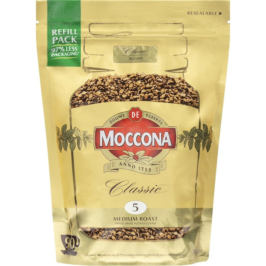 Moccona Refill Pouch Medium Roast 180g