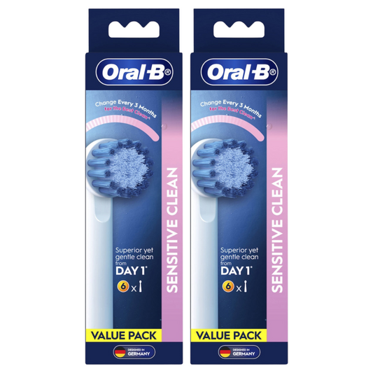 Oral-B Sensitive Clean Extra Soft Bristle Head Refill 12 Pack